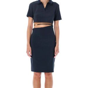 Jacquemus x Nike cut out polo dress